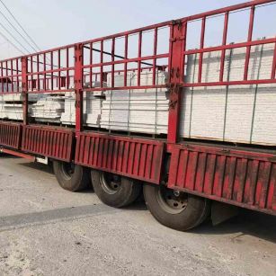 泰安 白麻荔枝面外墙干挂，工厂装车日常