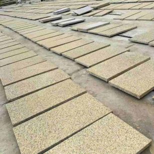 泰安 黄金麻荔枝地铺石面排板