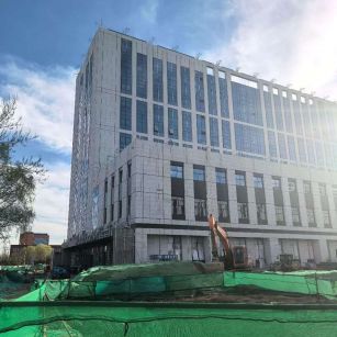 泰安 白麻花岗岩石材外墙干挂