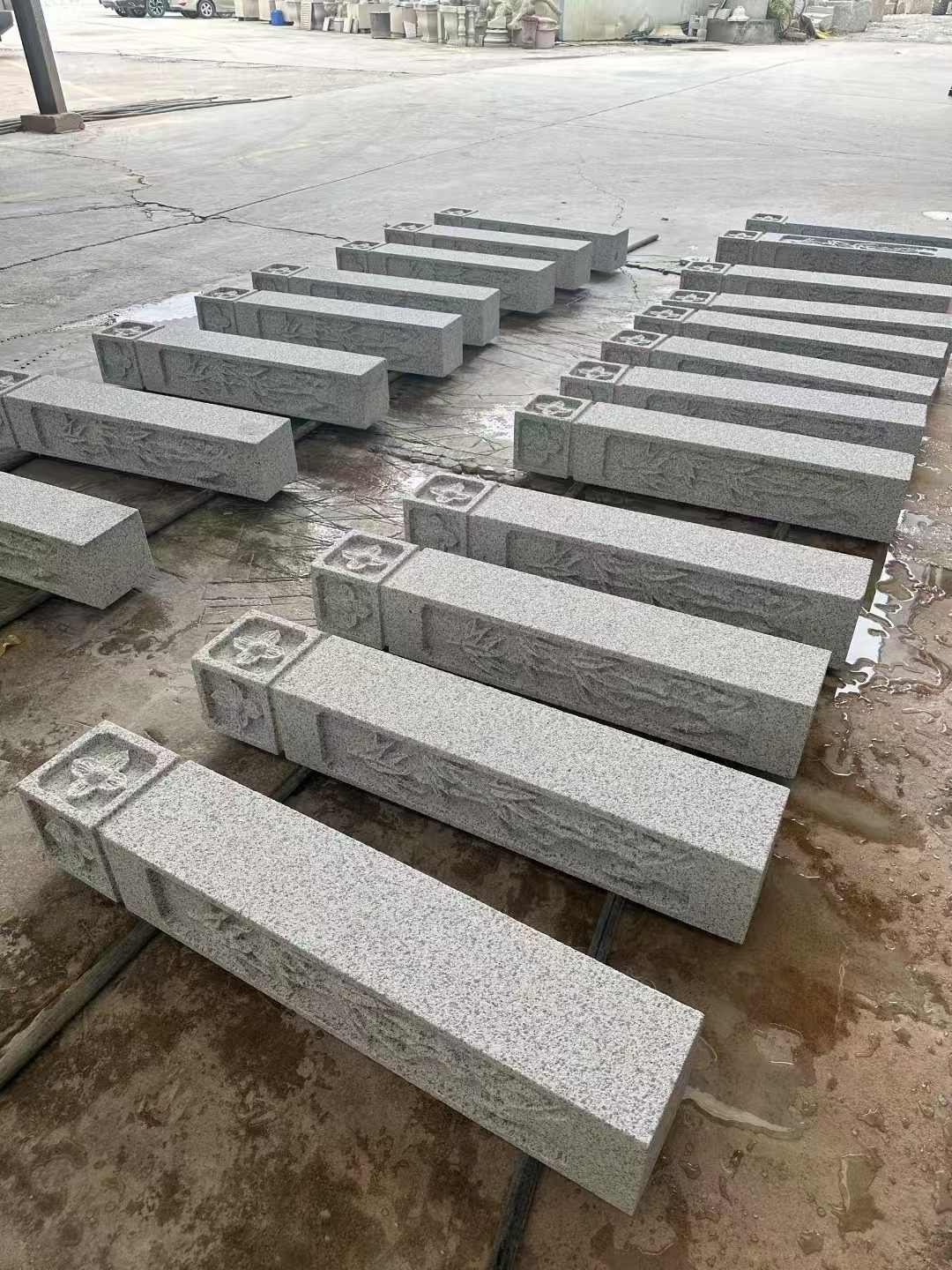 泰安 白麻方柱雕花防水