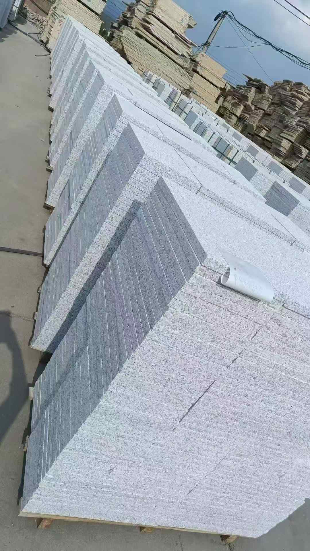 泰安 白麻荔枝面花岗岩地铺石