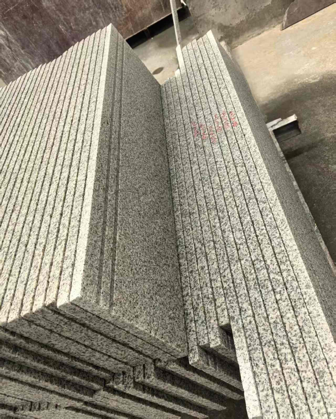 泰安 白麻荔枝面花岗岩楼梯踏步